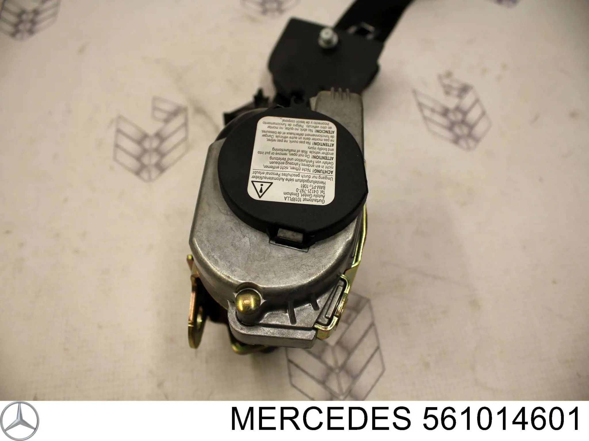  Cinturón de seguridad delantero derecho para Mercedes E S211