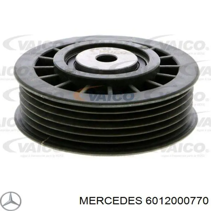 6012000770 Mercedes polea inversión / guía, correa poli v