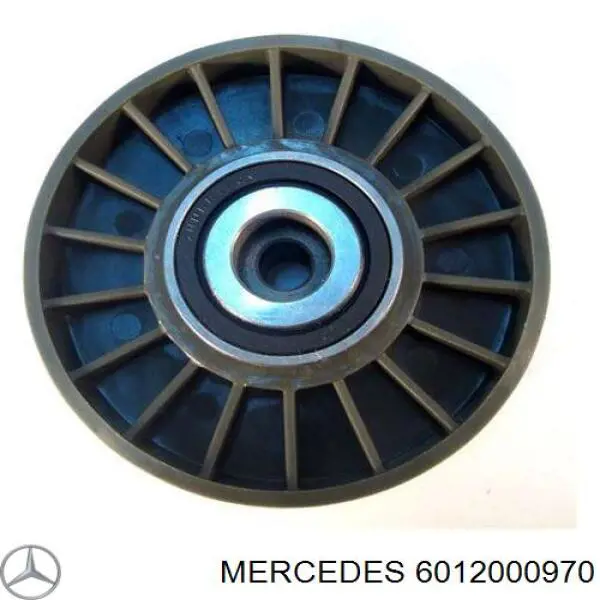 6012000970 Mercedes rodillo, correa trapecial poli v