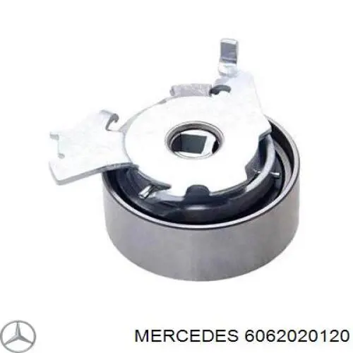 6062020120 Mercedes soporte, brazo tensor, correa poli v