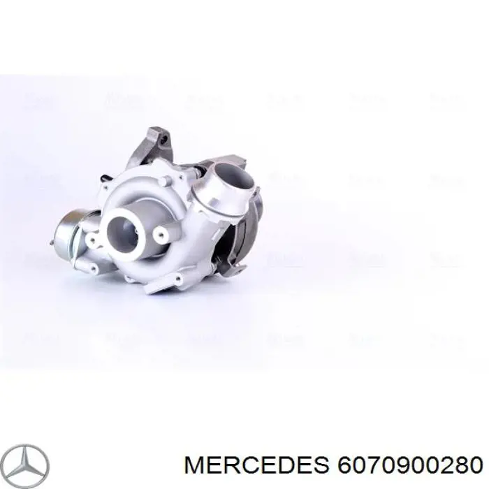 6070900280 Mercedes turbocompresor