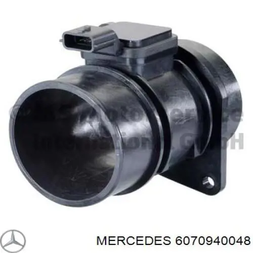 6070940048 Mercedes sensor de flujo de aire/medidor de flujo (flujo de aire masibo)