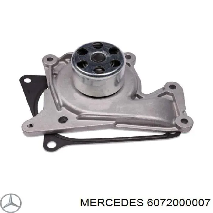 6072000007 Mercedes bomba de agua, adicional eléctrico