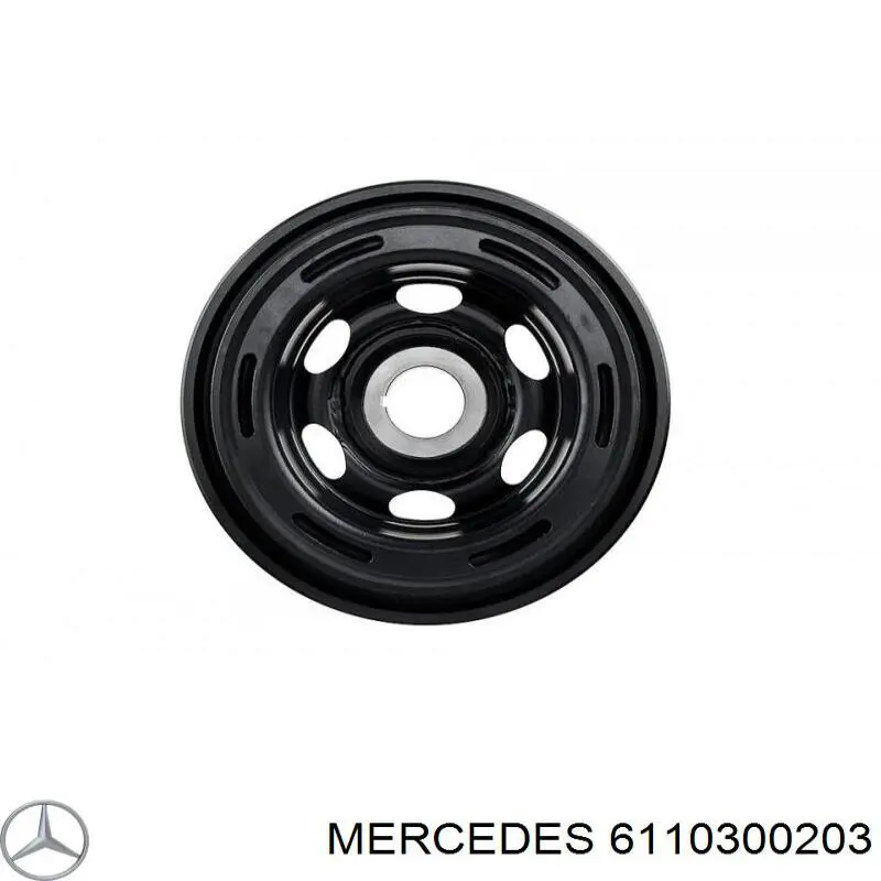 6110300203 Mercedes polea, cigüeñal