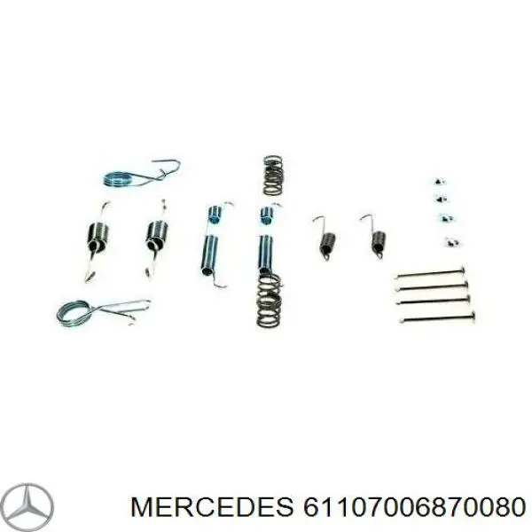 61107006870080 Mercedes inyector de combustible