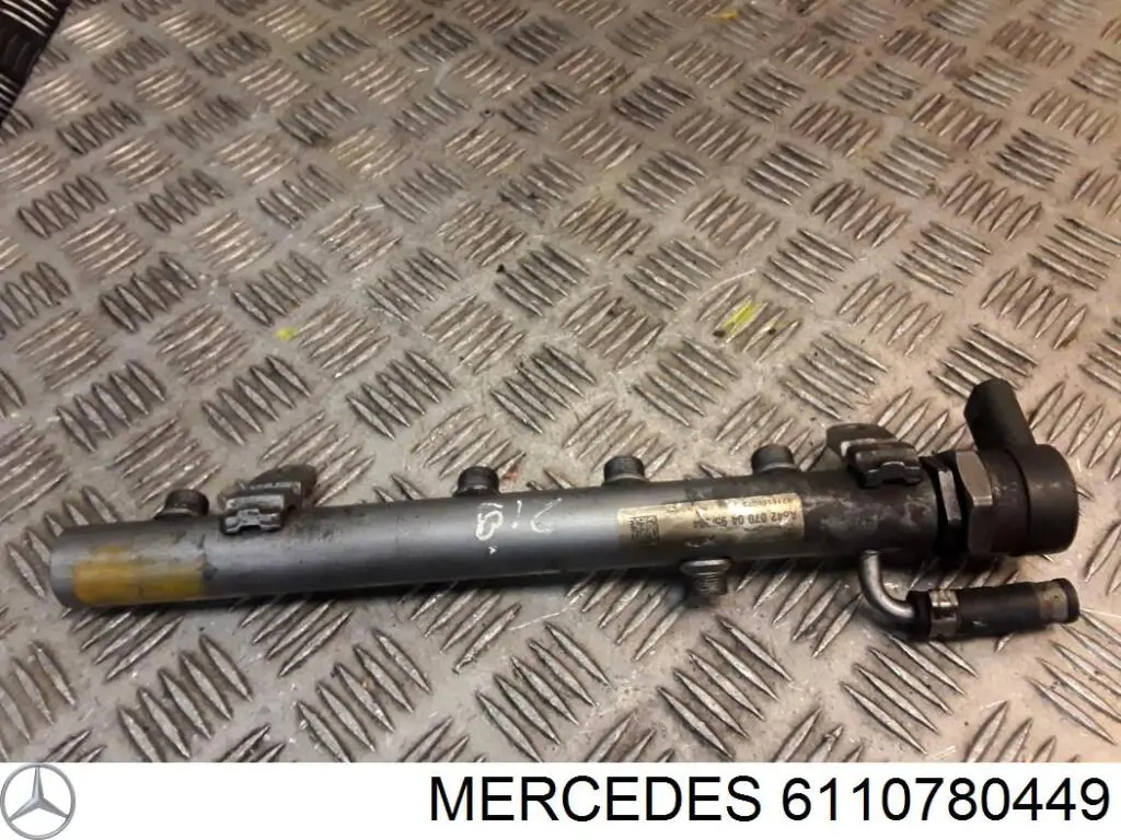 6110780449 Mercedes regulador de presión de combustible, rampa de inyectores