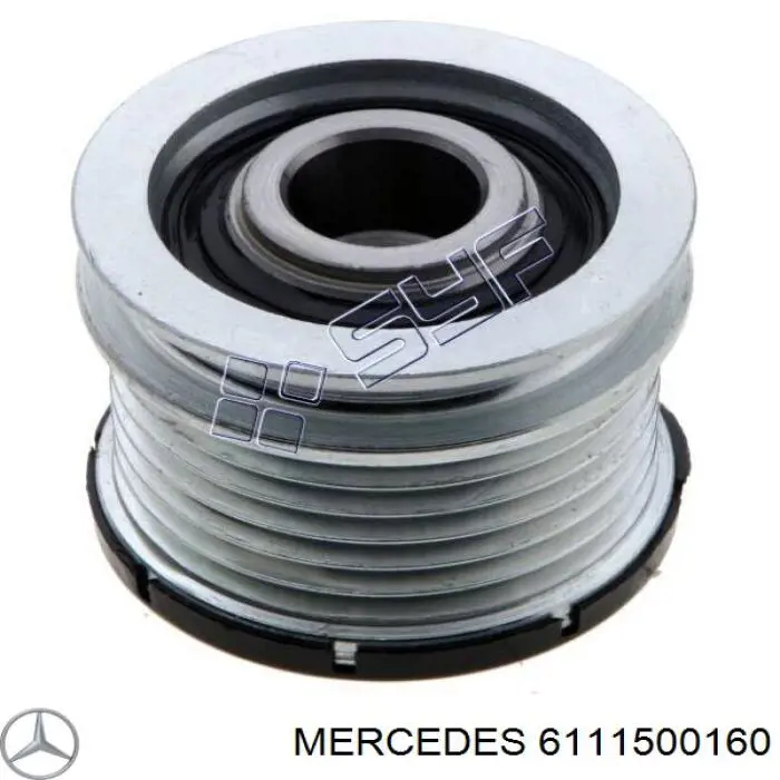 6111500160 Mercedes poleas juego de piezas