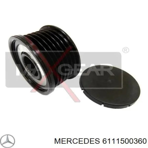 6111500360 Mercedes poleas juego de piezas