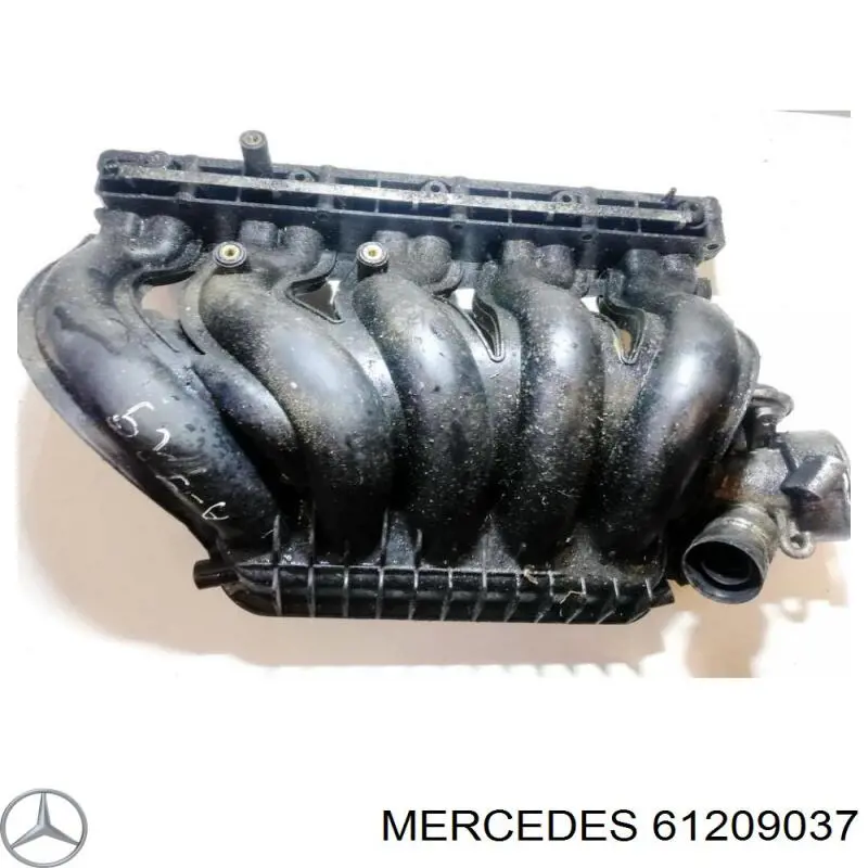 61209037 Mercedes colector de admisión, suministro de aire