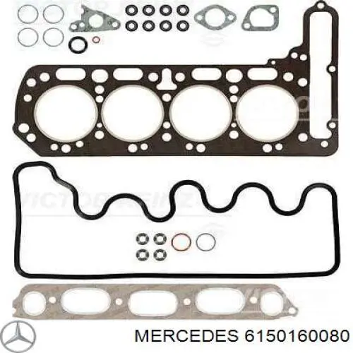 6150160080 Mercedes junta de la tapa de válvulas del motor