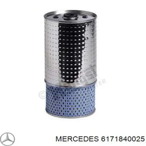 6171840025 Mercedes filtro de aceite