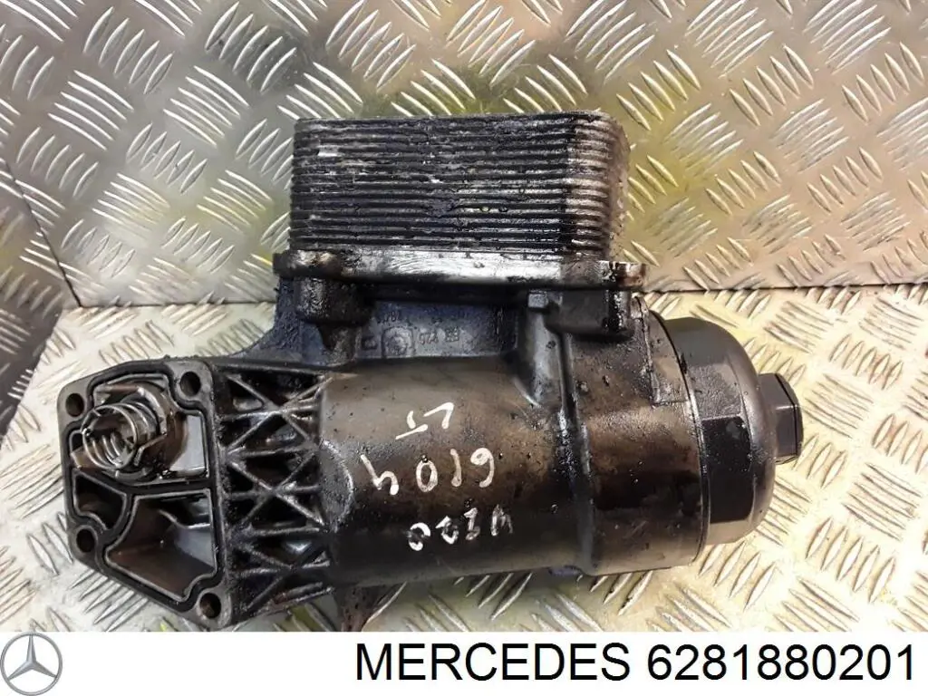 6281880201 Mercedes radiador de aceite