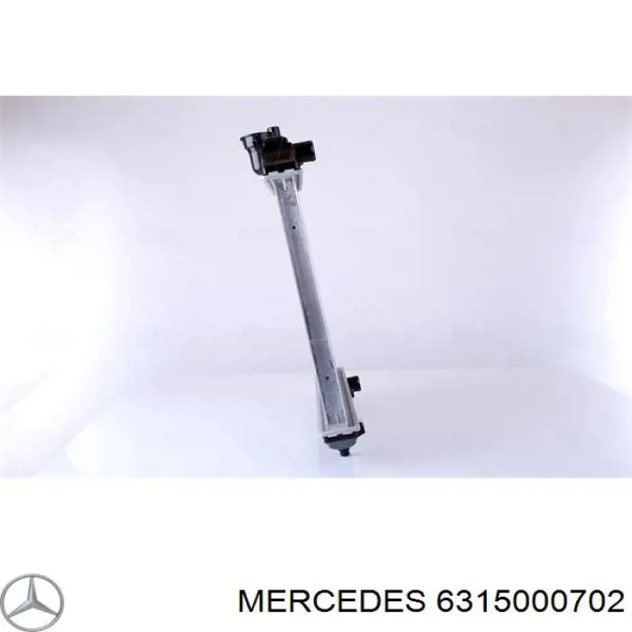 6315000702 Mercedes radiador refrigeración del motor