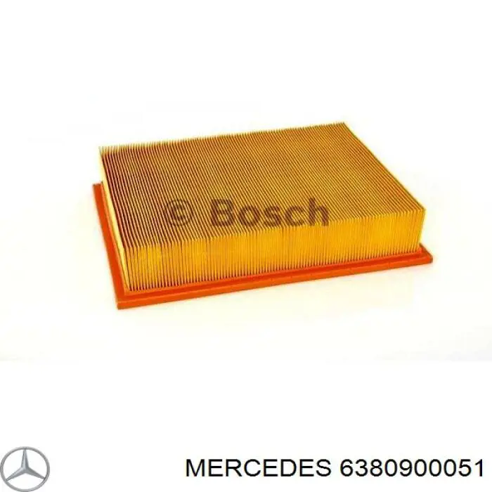 6380900051 Mercedes filtro de aire