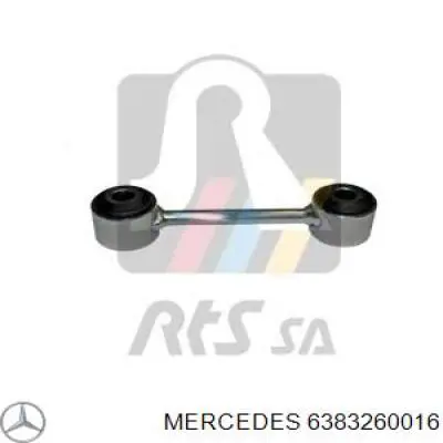 6383260016 Mercedes soporte de barra estabilizadora trasera