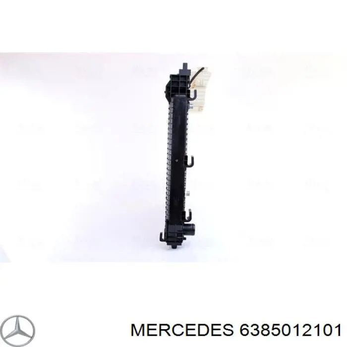 6385012101 Mercedes radiador refrigeración del motor