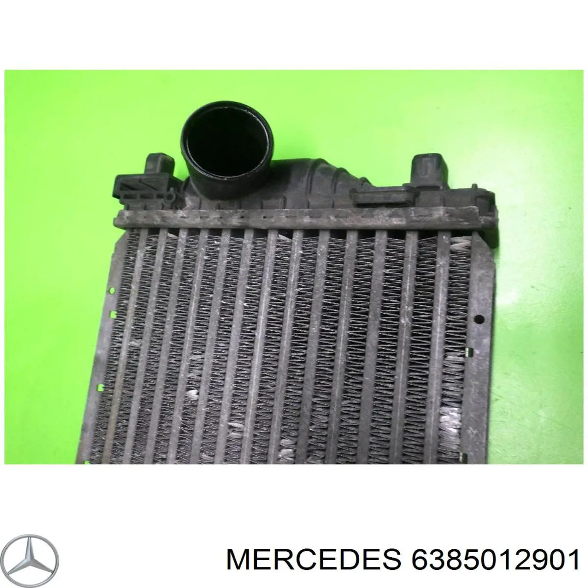 6385012901 Mercedes radiador de aire de admisión