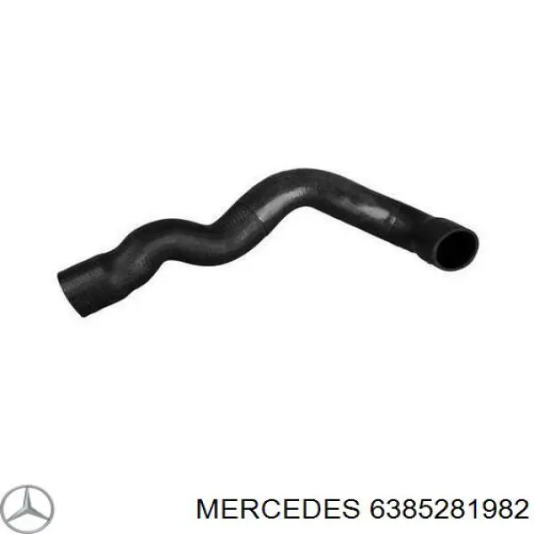 6385281982 Mercedes tubo flexible de aire de sobrealimentación superior