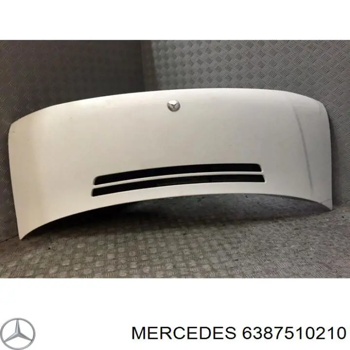 6387510210 Mercedes capó del motor