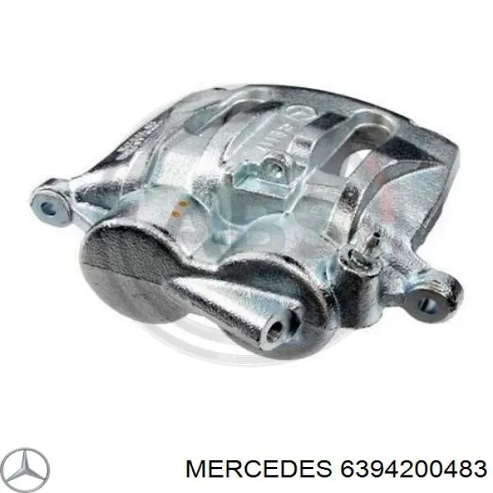 6394200483 Mercedes pinza de freno delantera izquierda