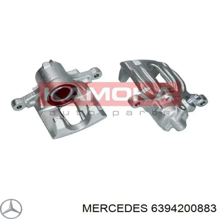 6394200883 Mercedes pinza de freno trasera izquierda