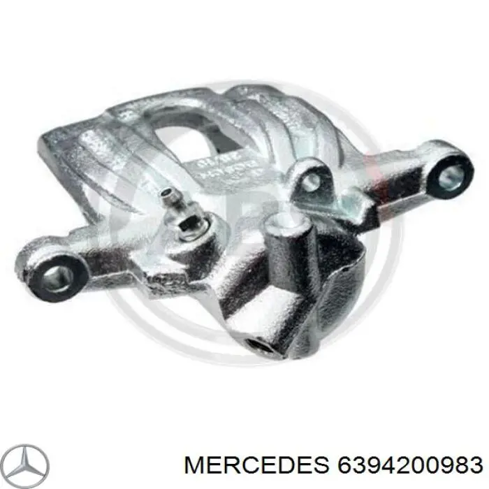 6394200983 Mercedes pinza de freno trasero derecho