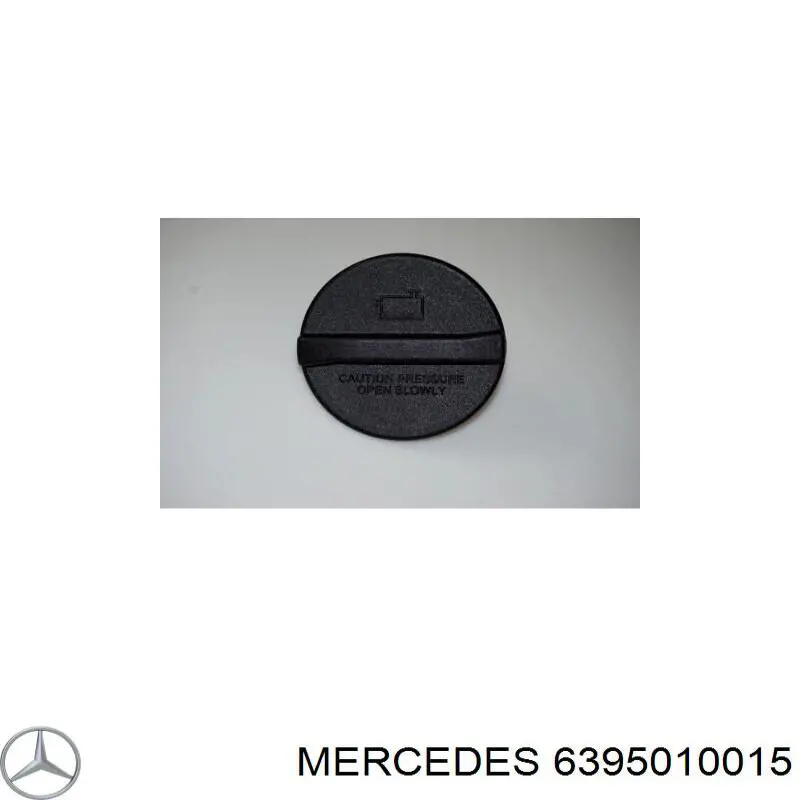 6395010015 Mercedes tapón de expansión de refrigerante/anticongelante