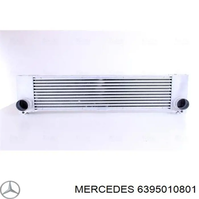 6395010801 Mercedes radiador de aire de admisión