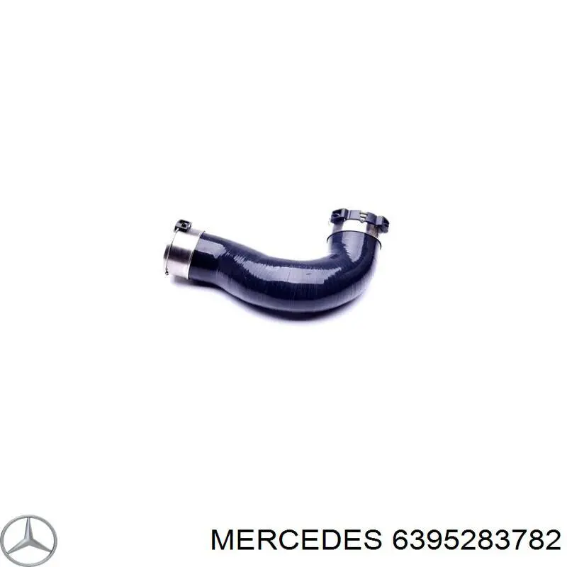 6395283782 Mercedes tubo flexible de aire de sobrealimentación derecho