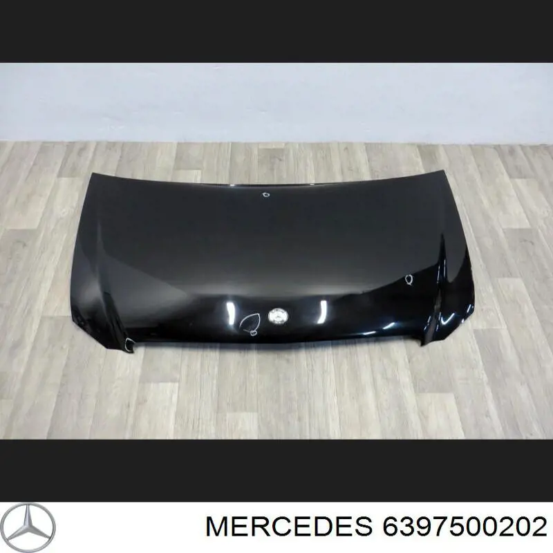 6397500202 Mercedes capó del motor