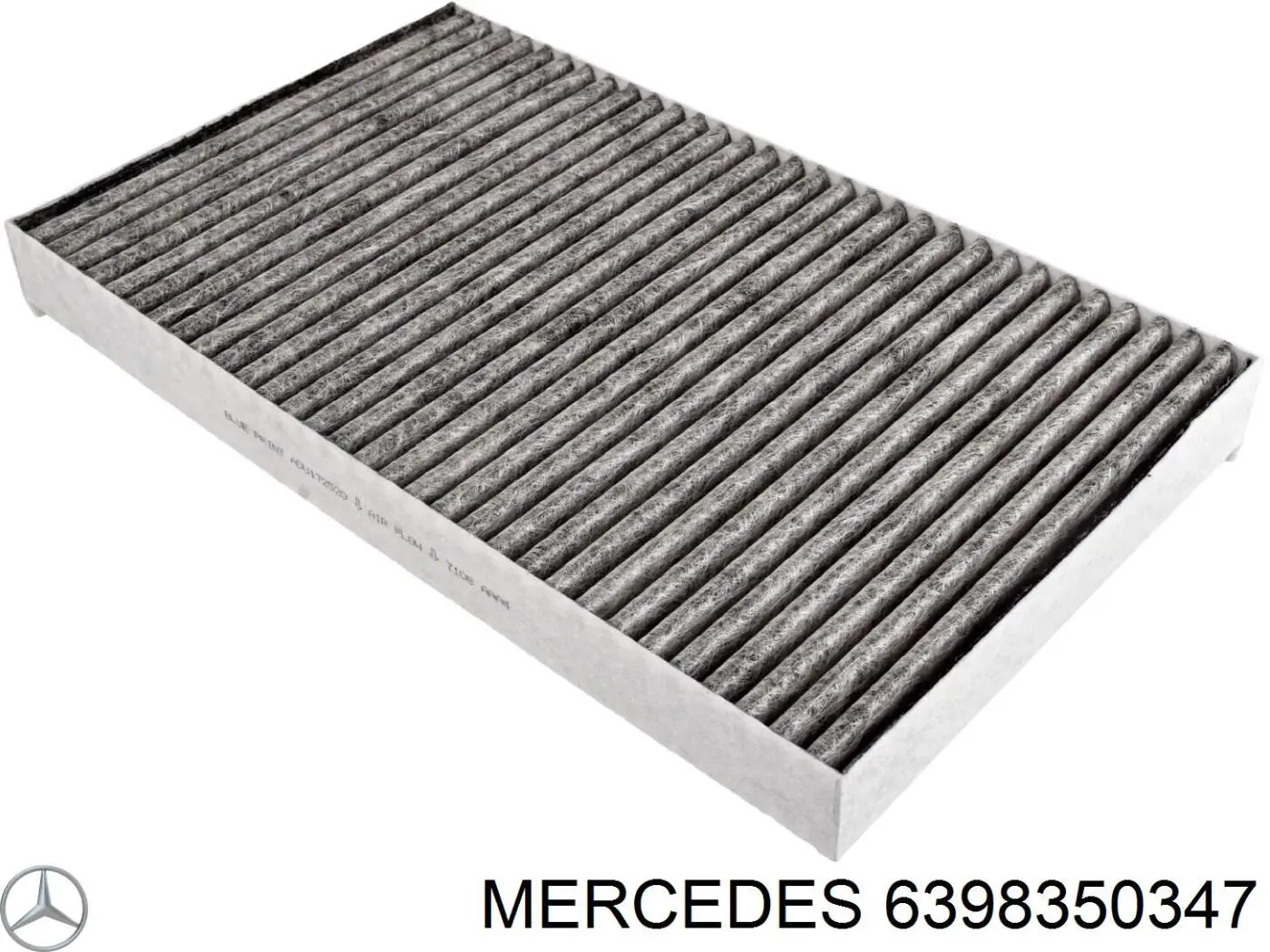 6398350347 Mercedes filtro de habitáculo