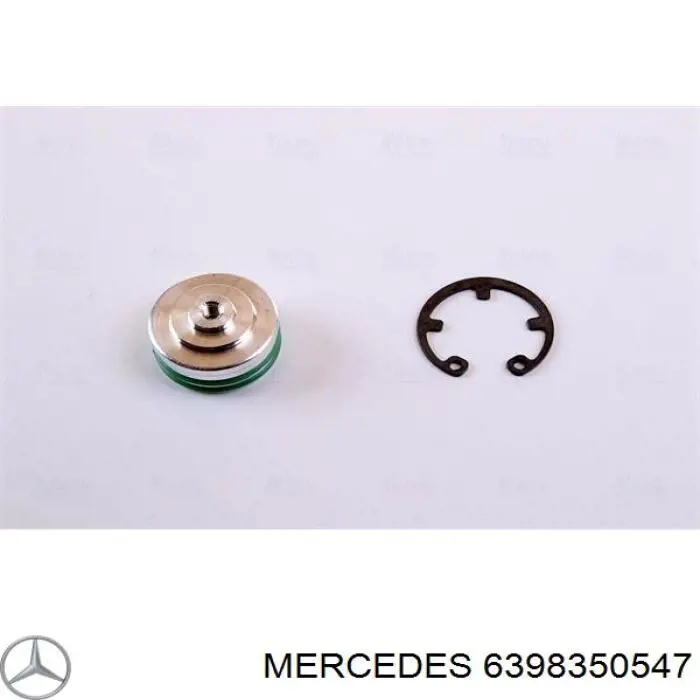 6398350547 Mercedes receptor-secador del aire acondicionado