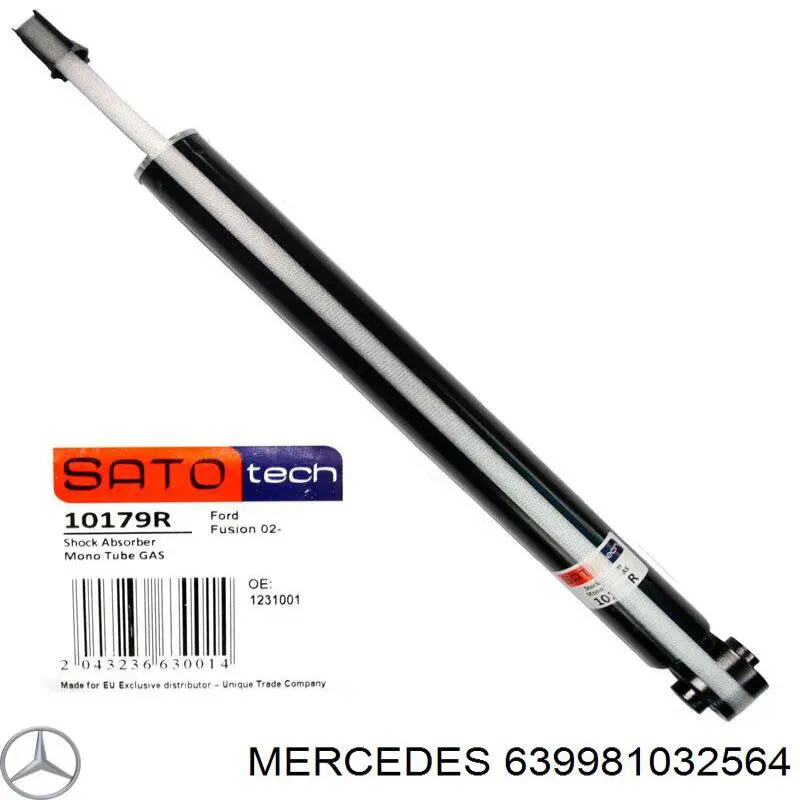 639981032564 Mercedes rodamiento amortiguador delantero