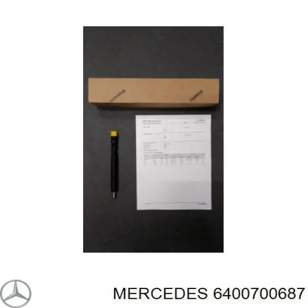 6400700687 Mercedes inyector de combustible