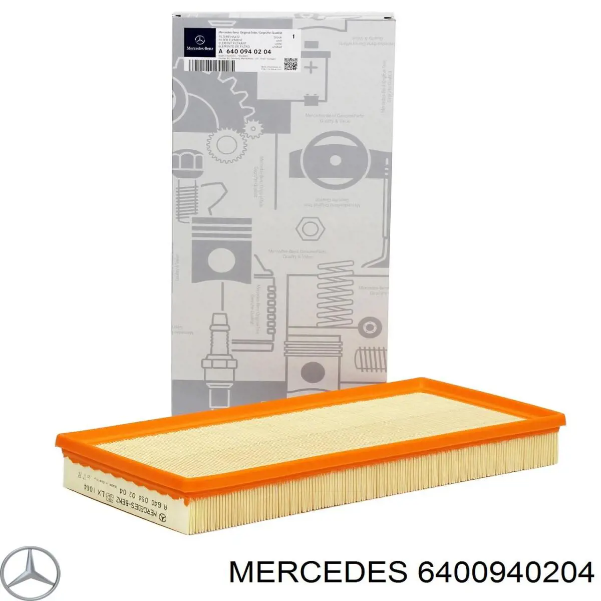 6400940204 Mercedes filtro de aire