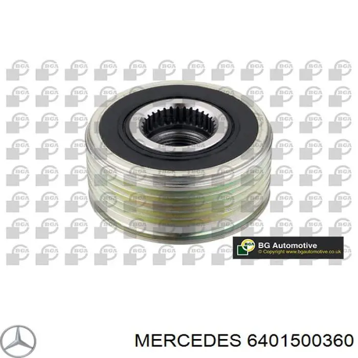 6401500360 Mercedes poleas juego de piezas