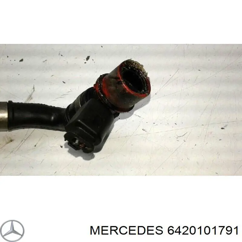  Manguera Tuberia De Radiador (gases de escape) para Mercedes Sprinter 907, 910