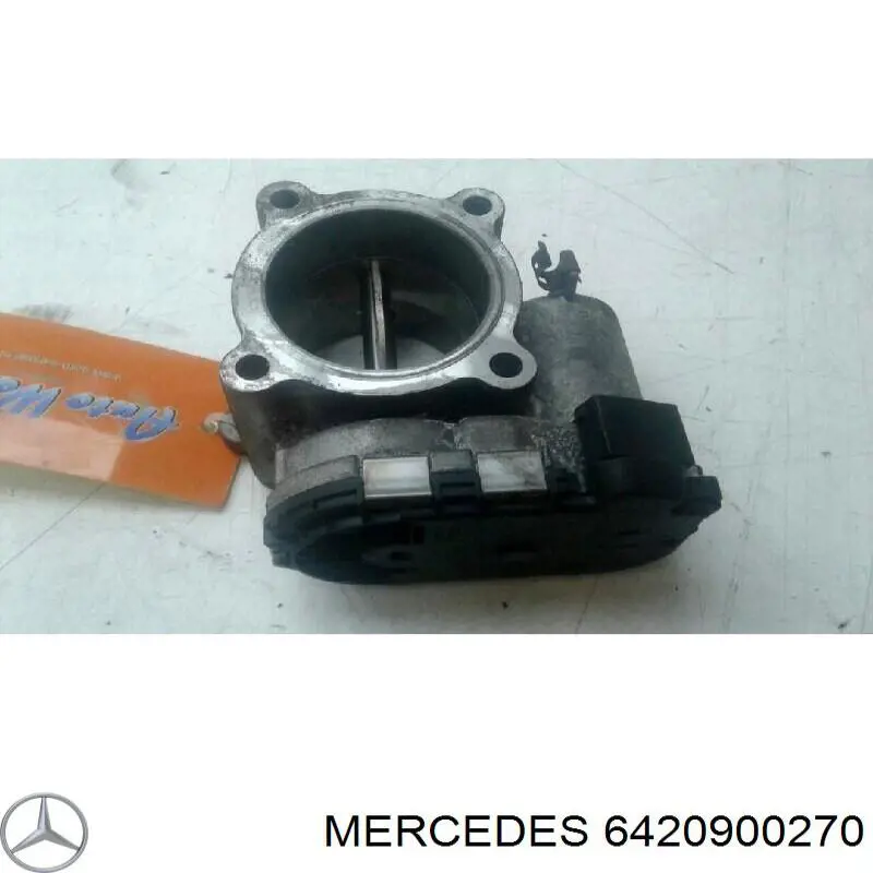 6420900270 Mercedes cuerpo de mariposa completo