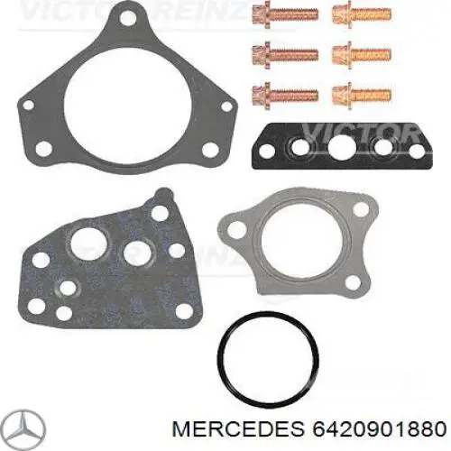 6420901880 Mercedes turbocompresor