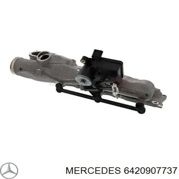 6420907737 Mercedes colector de admisión derecho