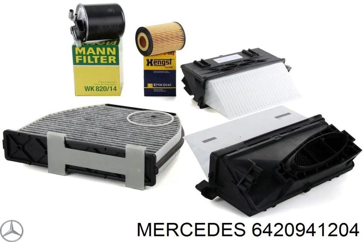 6420941204 Mercedes filtro de aire