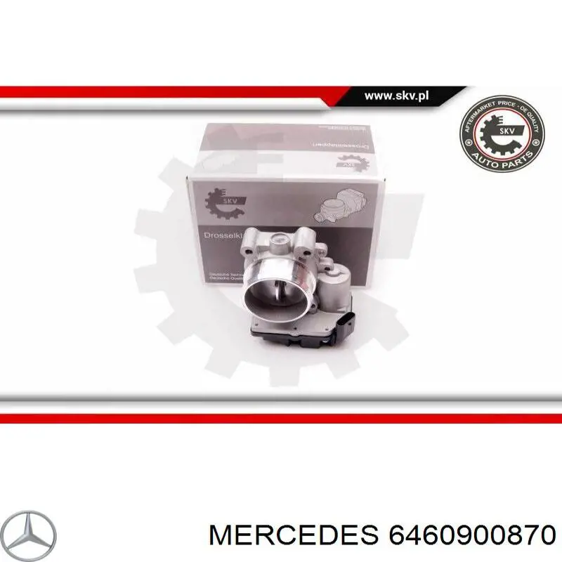 6460900870 Mercedes cuerpo de mariposa completo