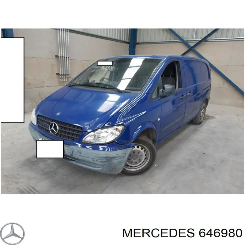 646980 Mercedes motor completo