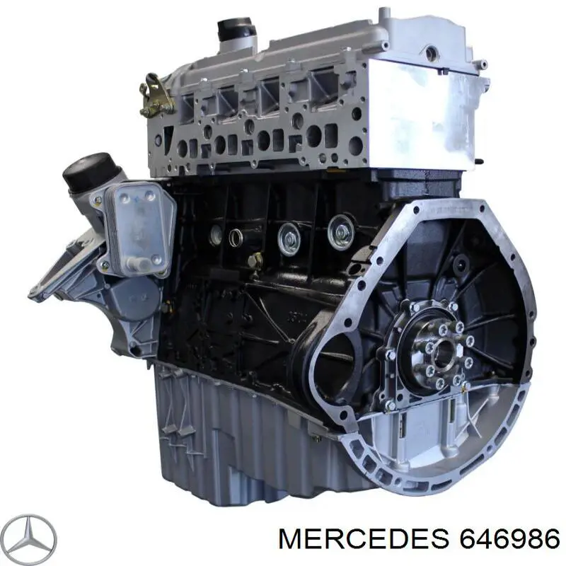 646986 Mercedes motor completo