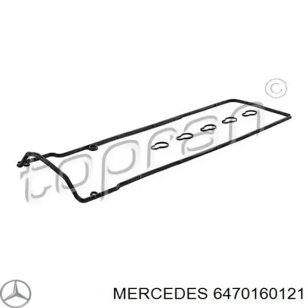 6470160121 Mercedes juego de juntas, tapa de culata de cilindro, anillo de junta