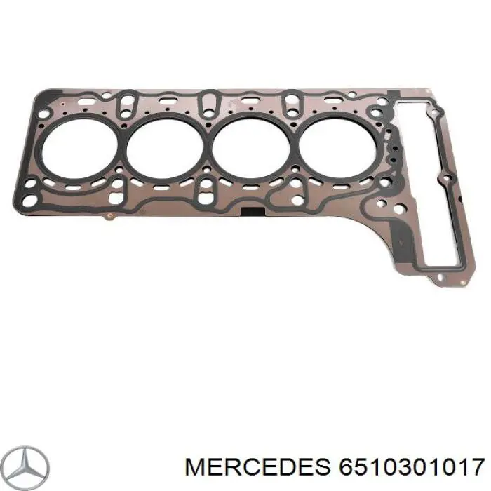 6510301017 Mercedes pistón completo para 1 cilindro, std