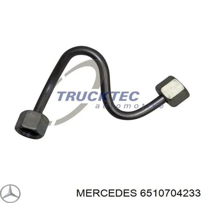  Tubería alta presión, sistema inyección para cilindro 1 para Mercedes Sprinter 906