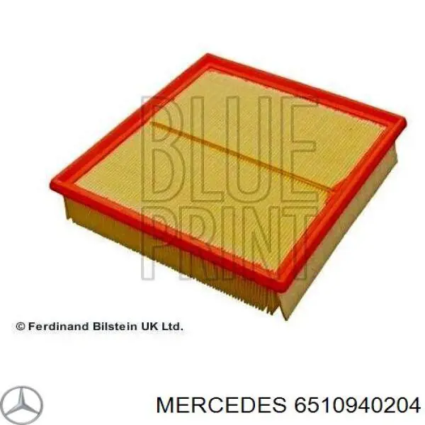 6510940204 Mercedes filtro de aire