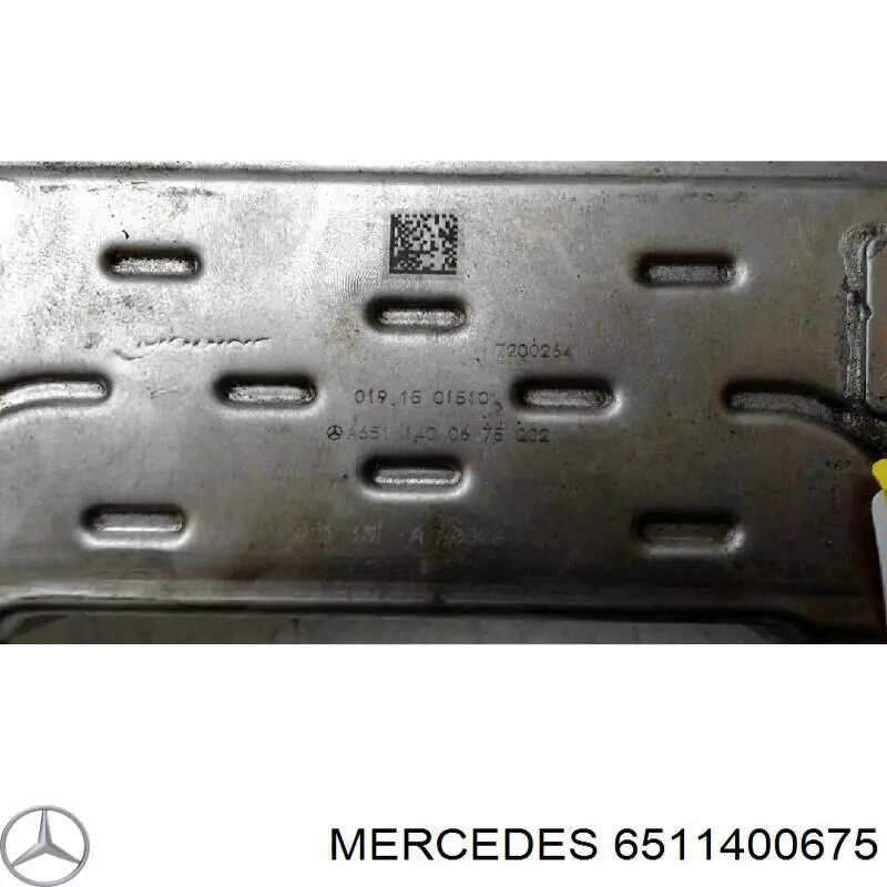  Enfriador EGR de recirculación de gases de escape para Mercedes Sprinter 906