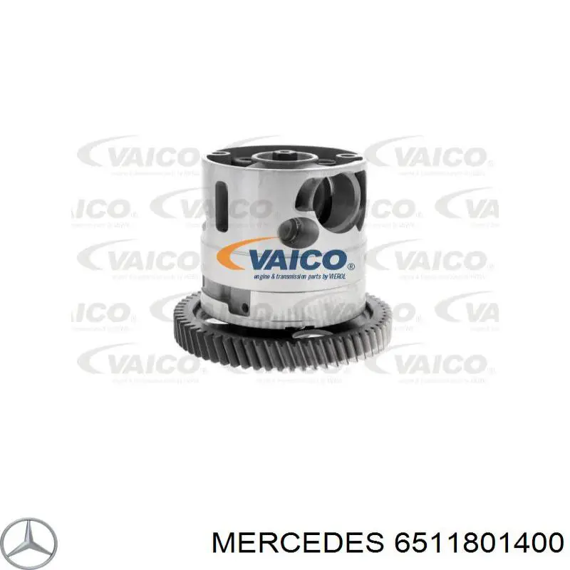 6511801400 Mercedes bomba de aceite